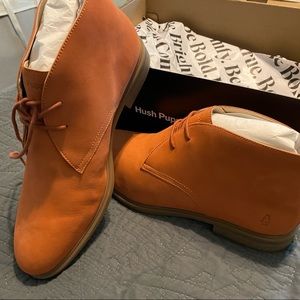 Brand new with tags hush puppies womens size 11 Bailey chukka 2 in ginger spice.